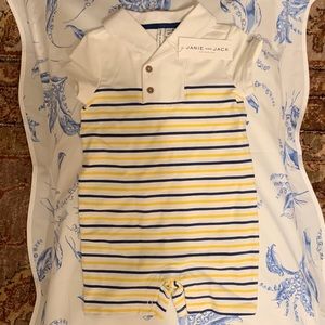 Janie and Jack NWT one piece nautical